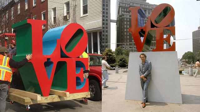 错爱三十年：“爱”的雕塑到底是什么颜色？
