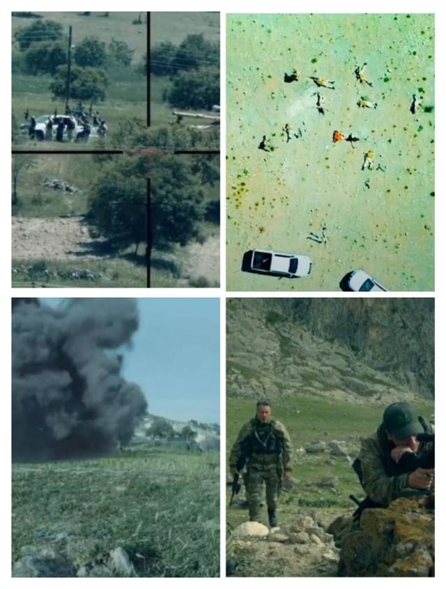土耳其现代战争电影《山2》7名特种兵对抗200名恐怖分子