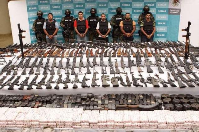 世界上恐怖的墨西哥毒枭居然用这些奇葩武器