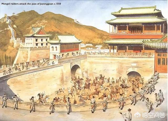 俺答汗在土木堡之变后为什么没有能够成功攻入北京城恢复元朝呢？