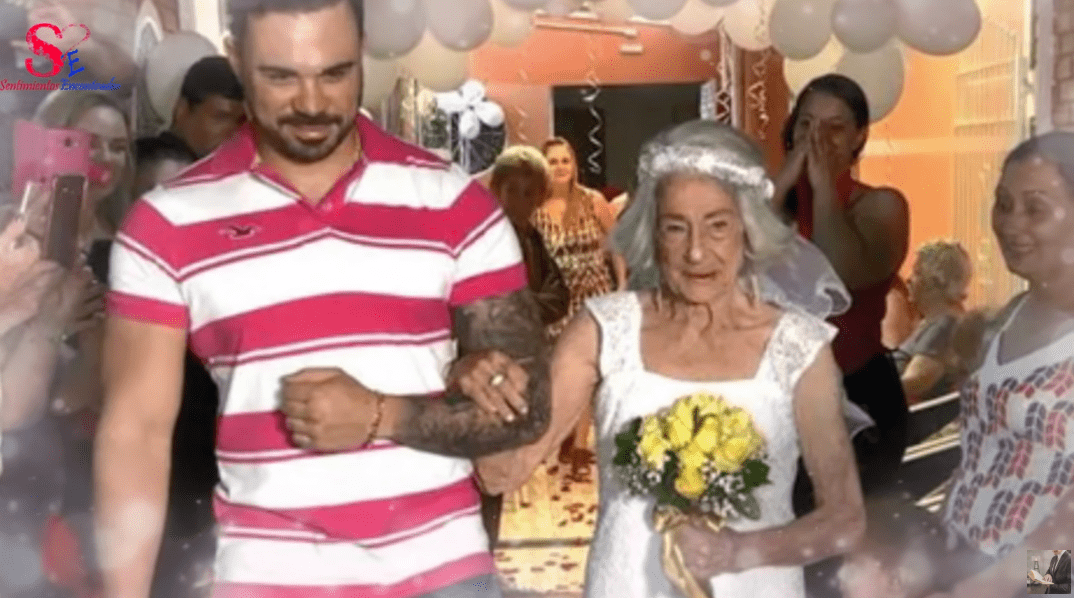 爱情不分年龄！巴西90岁老人一见钟情，恋爱2年步入婚姻殿堂！
